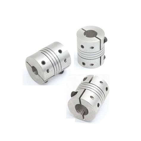 aluminum flexible coupling cnc part milling router|Flexible Couplers CNC Motor Jaw Shaft 6.35mmx8mm D20L25 .